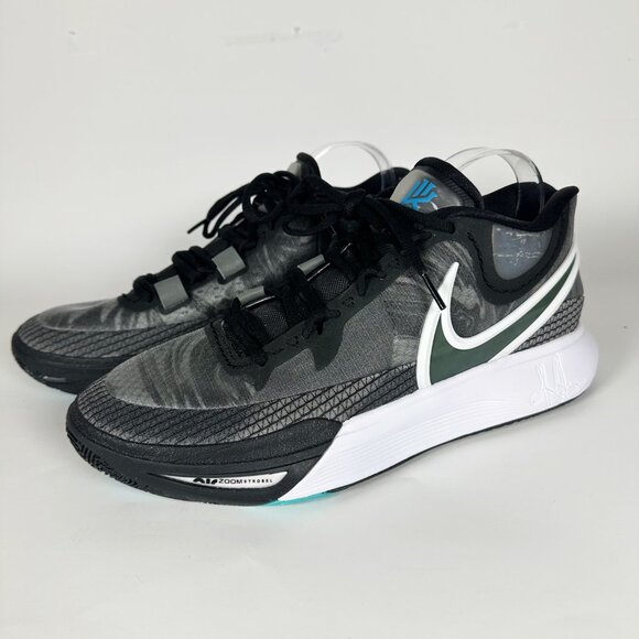 Mens Size 10.5 Nike Kyrie 8 Black Mercury Grey Orca Basketball Shoes DJ6017-001 - Picture 3 of 16